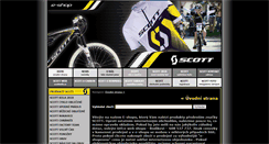 Desktop Screenshot of e-shop.scottmtb.cz